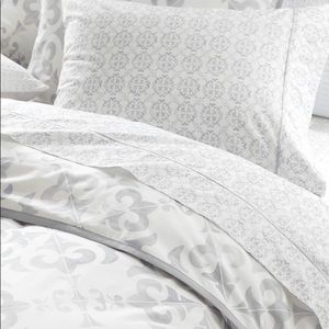 Serena & Lily Wentworth Grey full double sheet set